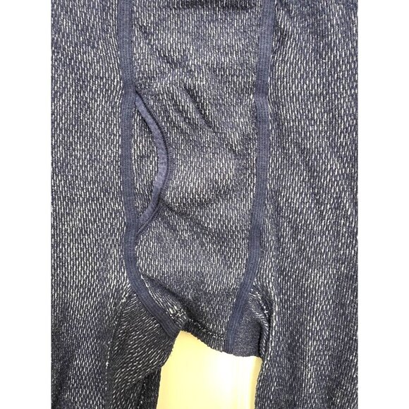 Morgan Mills Performance Thermal Pants Large 28-40 Navy Blue Polypropylene Base - Picture 5 of 6